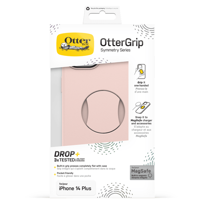 OtterBox OtterGrip Symmetry Graphics Case for Apple iPhone 14 Plus Made Me Blush