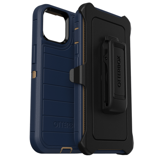 OtterBox Defender Pro Case for Apple iPhone 14  / iPhone 13 Blue Suede Shoes