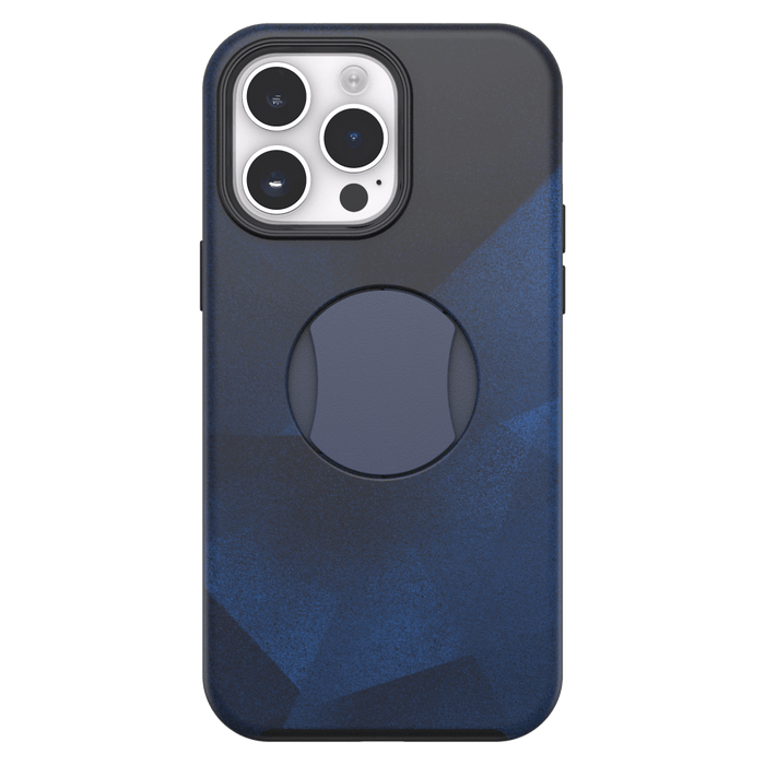 OtterBox OtterGrip Symmetry Graphics Case for Apple iPhone 14 Pro Max Blue Storm