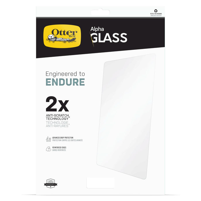 OtterBox Alpha Glass Screen Protector for Apple iPad 10.9 (2022) Clear