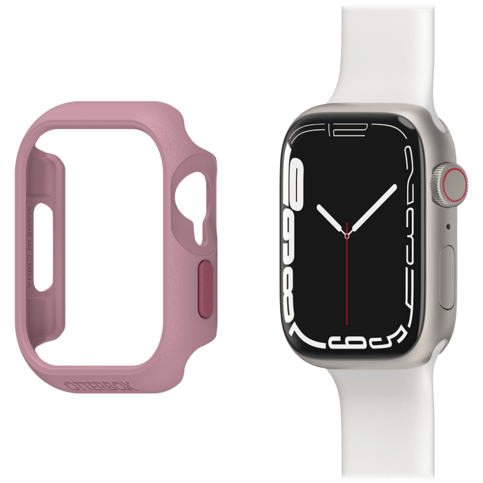 OtterBox Bumper Antimicrobial Case for Apple Watch 45mm Mauve Morganite