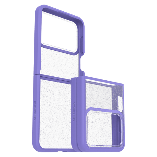 OtterBox Thin Flex Case for Samsung Galaxy Z Flip4  Sparkle Purplexing