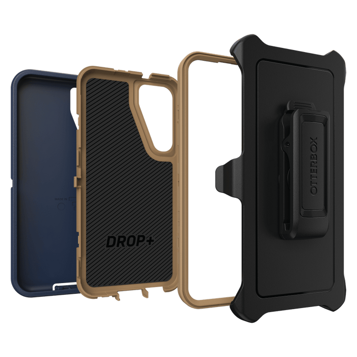 OtterBox Defender Case for Samsung Galaxy S23 Plus Blue Suede Shoes