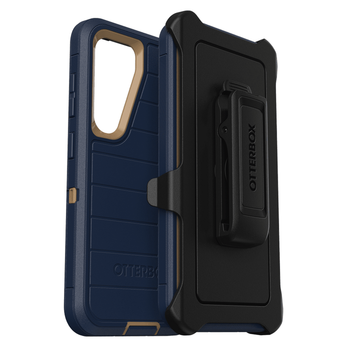 OtterBox Defender Pro Case for Samsung Galaxy S23 Blue Suede Shoes