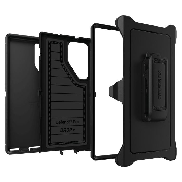 OtterBox Defender Pro Case for Samsung Galaxy S23 Ultra Black