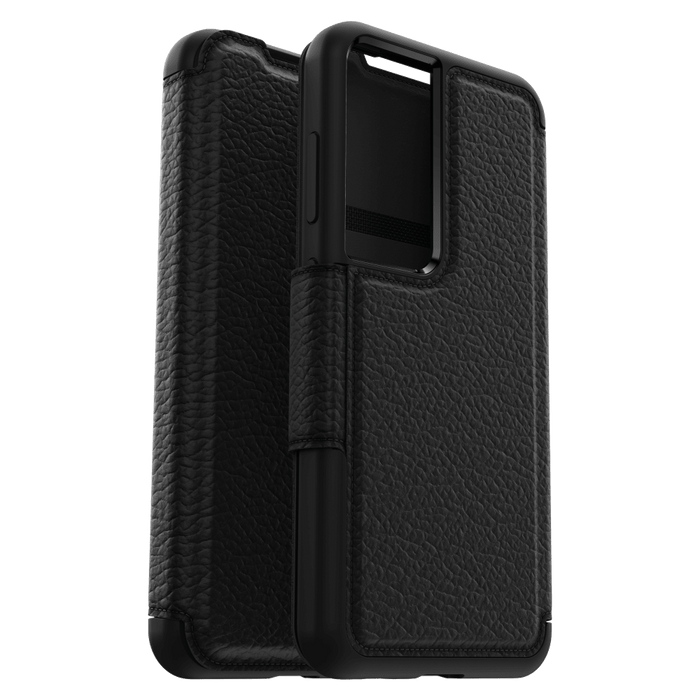 OtterBox Strada Folio Case for Samsung Galaxy S23 Shadow