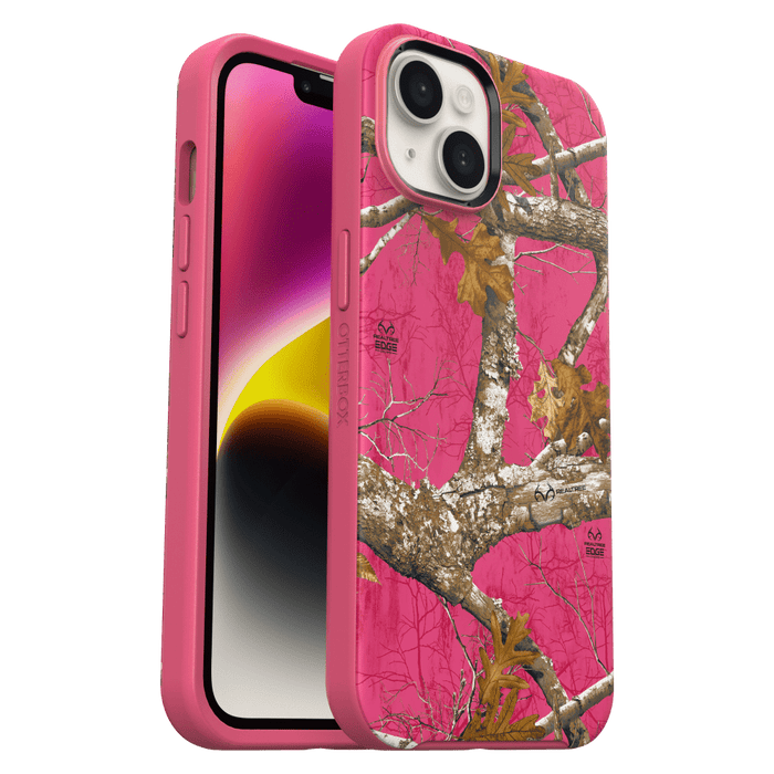 OtterBox Symmetry Plus Graphics Case for Apple iPhone 14 / 13 Flamingo Pink