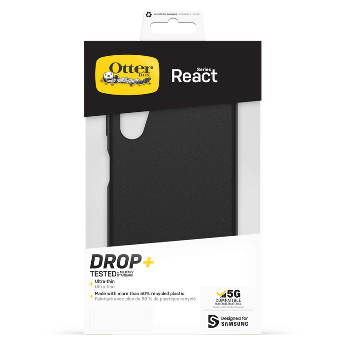 OtterBox React Case for Samsung Galaxy A14 5G Black