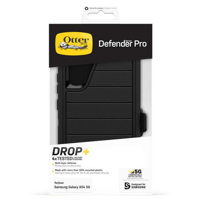 OtterBox Defender Pro Case for Samsung Galaxy A54 5G Black