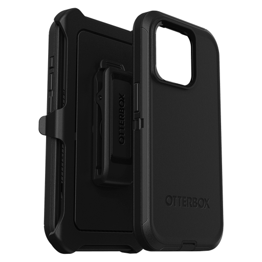 OtterBox Defender Case for Apple iPhone 15 Pro  Black