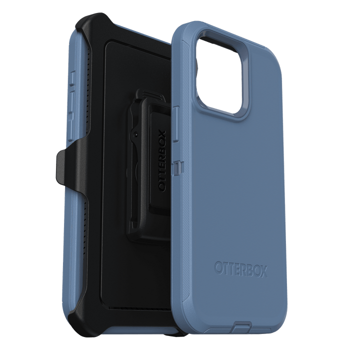 OtterBox Defender Case for Apple iPhone 15 Pro Max Baby Blue Jeans
