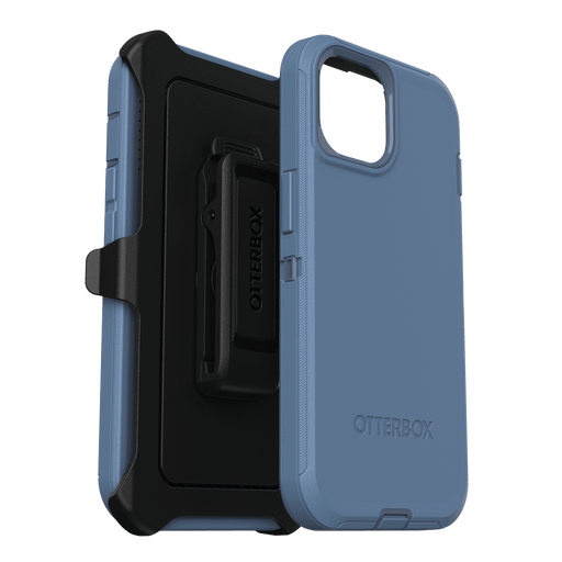 OtterBox Defender Case for Apple iPhone 15  / iPhone 14 / iPhone 13 Baby Blue Jeans