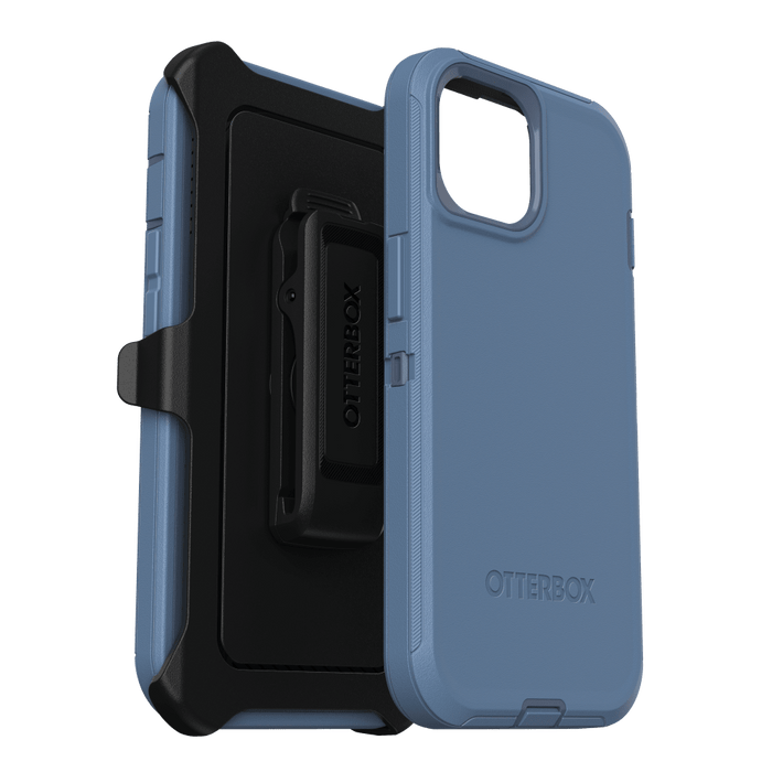 OtterBox Defender Case for Apple iPhone 15 / iPhone 14 / iPhone 13 Baby Blue Jeans