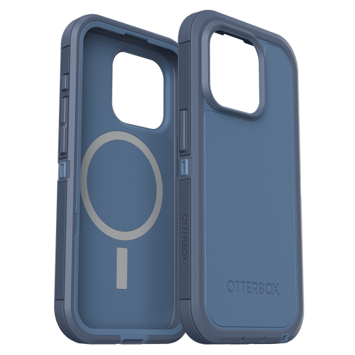 OtterBox Defender XT MagSafe Case for Apple iPhone 15 Pro  Baby Blue Jeans