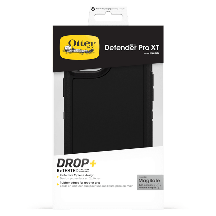 OtterBox Defender Pro XT MagSafe Case for Apple iPhone 15 Plus  / iPhone 14 Plus Black