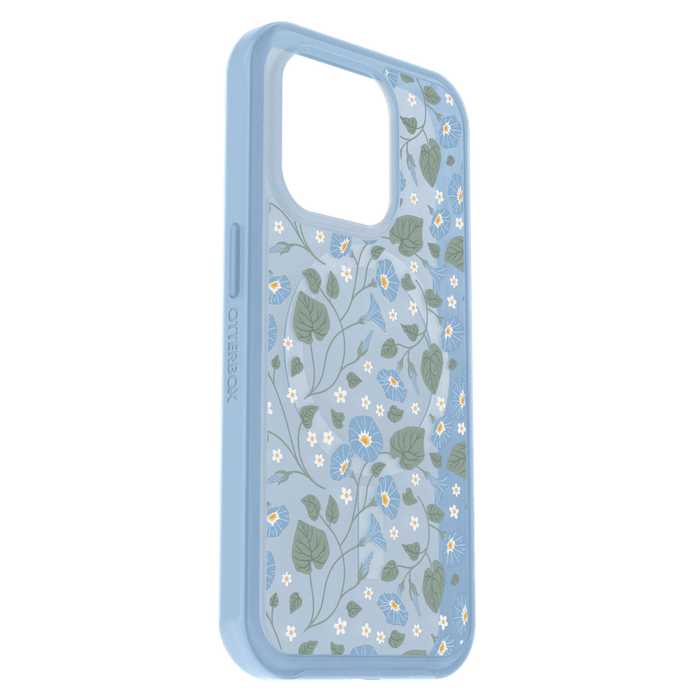 OtterBox Symmetry Plus Clear MagSafe Case for Apple iPhone 15 Pro Dawn Floral