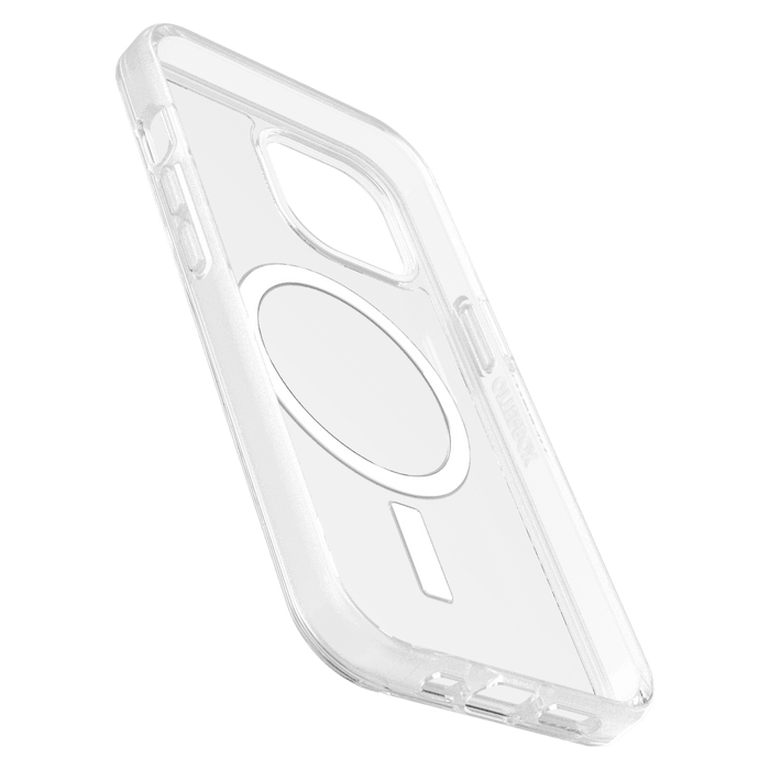 OtterBox Symmetry Plus Clear MagSafe Case for Apple iPhone 15  / iPhone 14 / iPhone 13 Clear