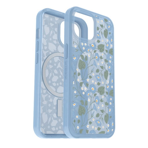 OtterBox Symmetry Plus Clear MagSafe Case for Apple iPhone 15  / iPhone 14 / iPhone 13 Dawn Floral