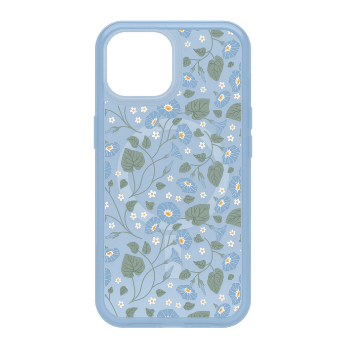OtterBox Symmetry Plus Clear MagSafe Case for Apple iPhone 15 / iPhone 14 / iPhone 13 Dawn Floral