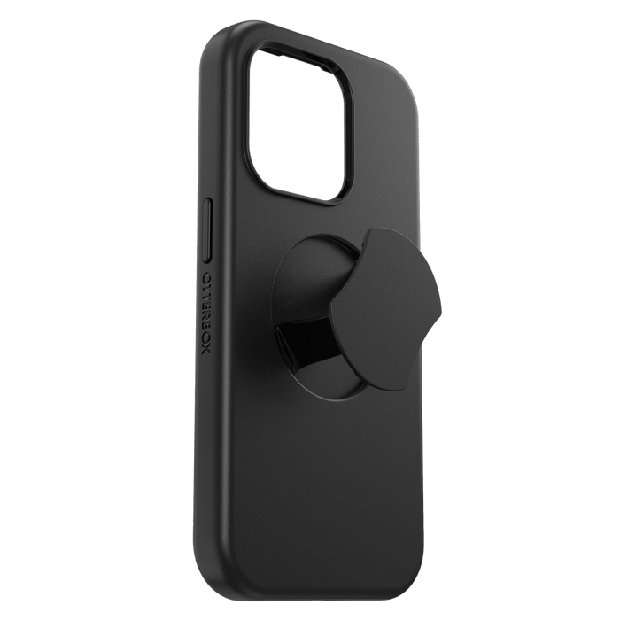 OtterBox OtterGrip Symmetry Case for Apple iPhone 15 Pro  Black
