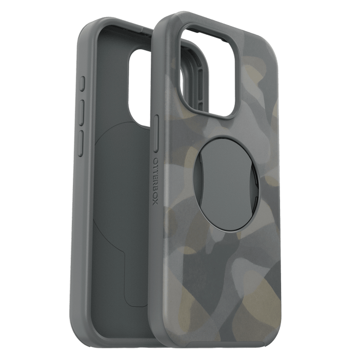 OtterBox OtterGrip Symmetry Graphics Case for Apple iPhone 15 Pro  Iron Camo
