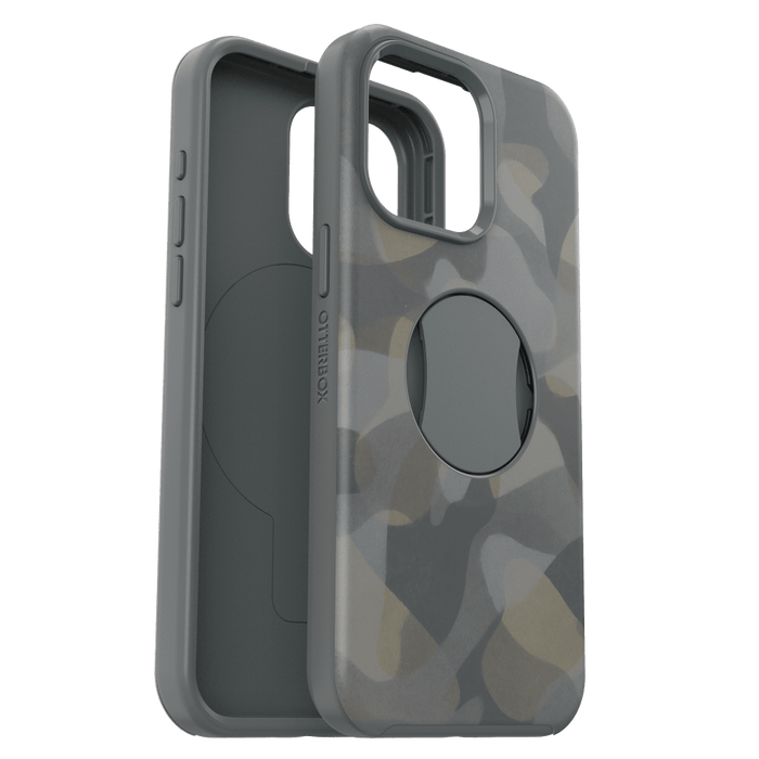 OtterBox OtterGrip Symmetry Graphics Case for Apple iPhone 15 Pro Max  Iron Camo