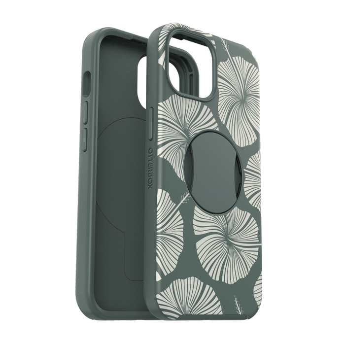 OtterBox OtterGrip Symmetry Graphics Case for Apple iPhone 15 / iPhone 14 / iPhone 13 Island Getaway