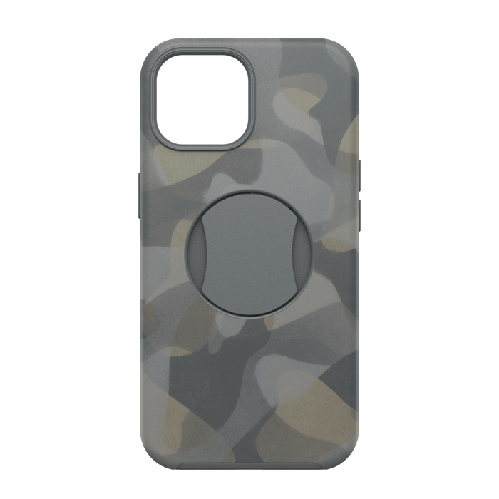 OtterBox OtterGrip Symmetry Graphics Case for Apple iPhone 15  / iPhone 14 / iPhone 13 Iron Camo