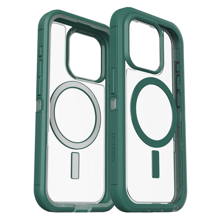 OtterBox Defender Pro XT Clear MagSafe Case for Apple iPhone 15 Pro Velvet Evergreen