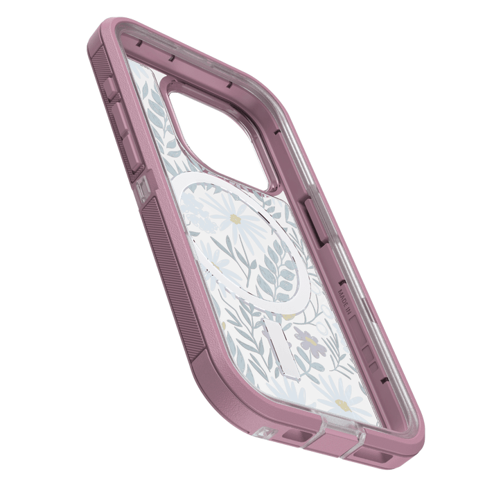 OtterBox Defender Pro XT Clear MagSafe Case for Apple iPhone 15 Pro Orchid Advice
