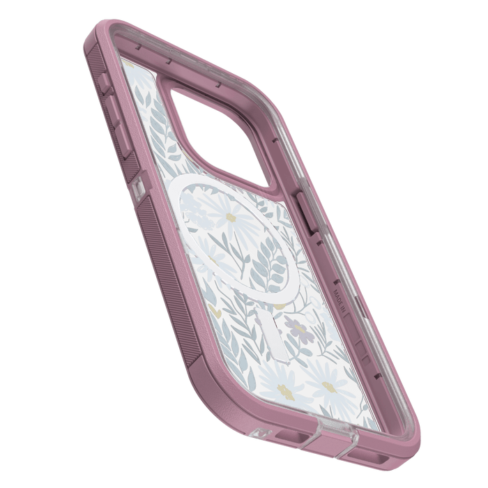 OtterBox Defender Pro XT Clear MagSafe Case for Apple iPhone 15 Pro Max Orchid Advice