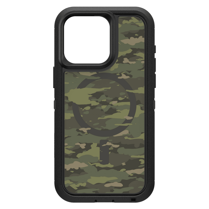 OtterBox Defender Pro XT Clear MagSafe Case for Apple iPhone 15 Pro Max  Woodland Camo