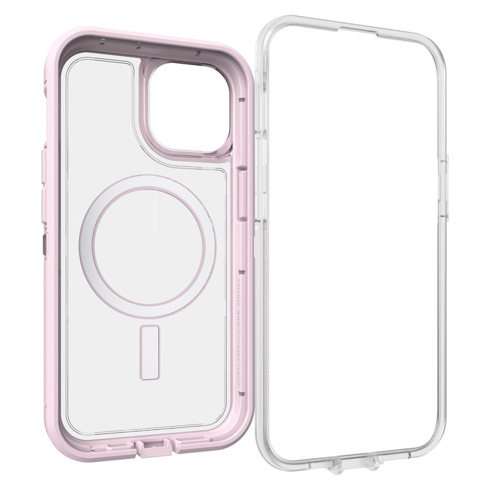 OtterBox Defender Pro XT Clear MagSafe Case for Apple iPhone 15 / iPhone 14 / iPhone 13
