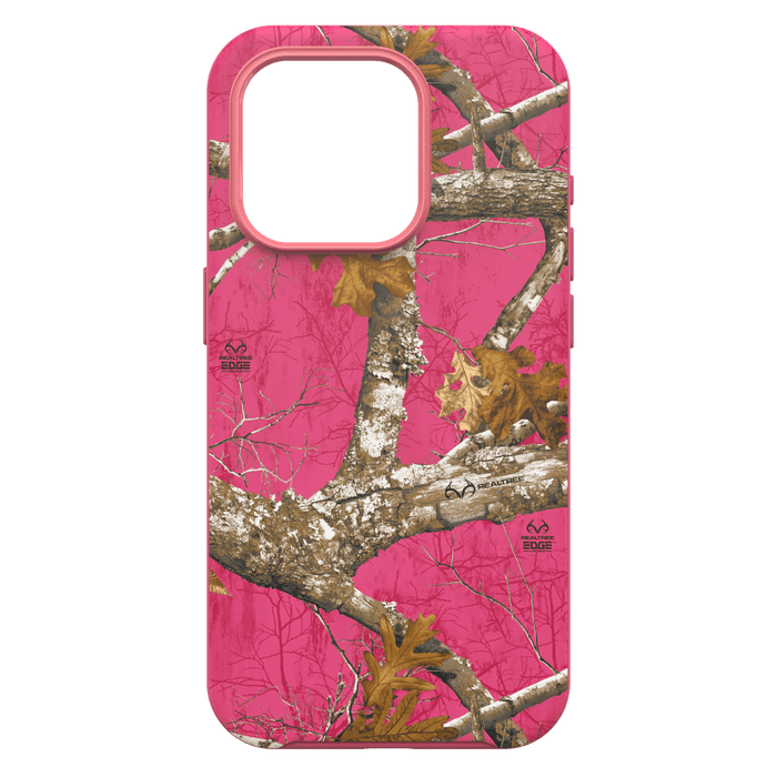 OtterBox Symmetry Graphics MagSafe Case for Apple iPhone 15 Pro Flamingo Pink