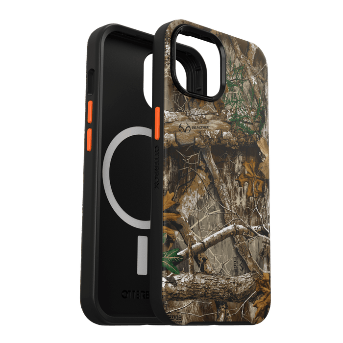 OtterBox Symmetry Graphics MagSafe Case for Apple iPhone 15 / iPhone 14 / iPhone 13 Realtree Edge