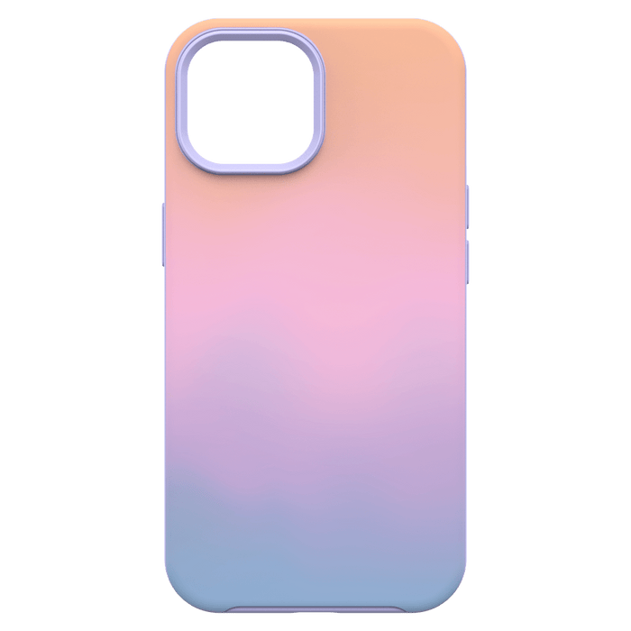 OtterBox Symmetry Graphics MagSafe Case for Apple iPhone 15 / iPhone 14 / iPhone 13 / iPhone 16e Purple