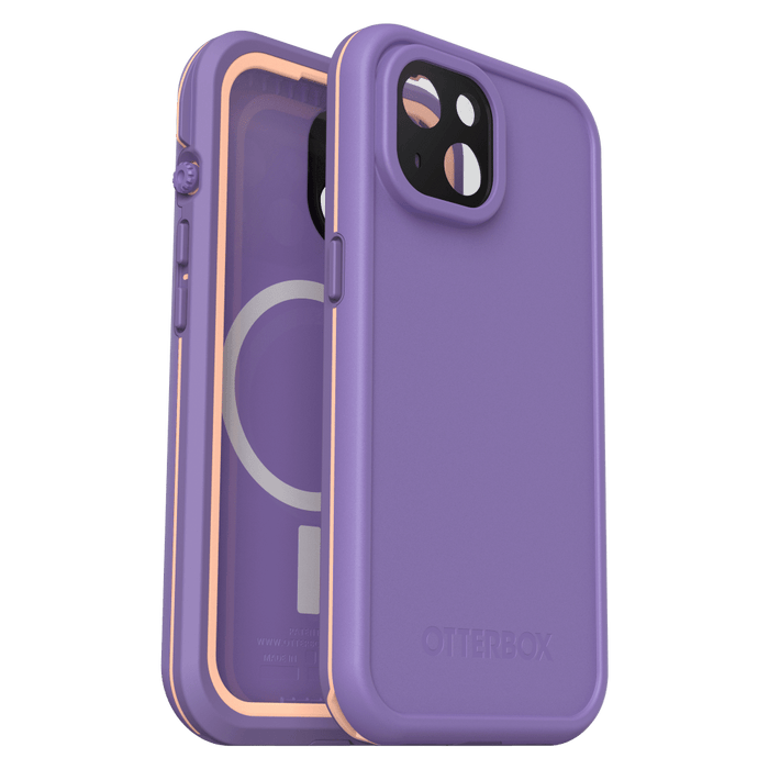 OtterBox FRE MagSafe Case for Apple iPhone 15  Purple