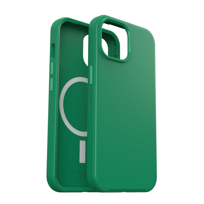 OtterBox Symmetry Plus MagSafe Case for Apple iPhone 15 / iPhone 14 / iPhone 13 Green Juice