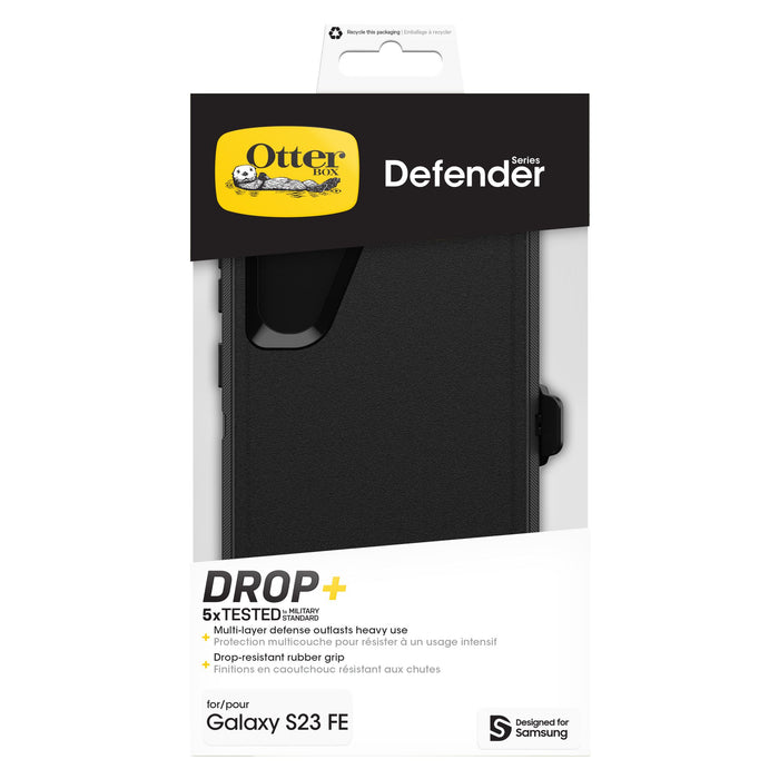 OtterBox Defender Pro Case for Samsung Galaxy S23 FE Black
