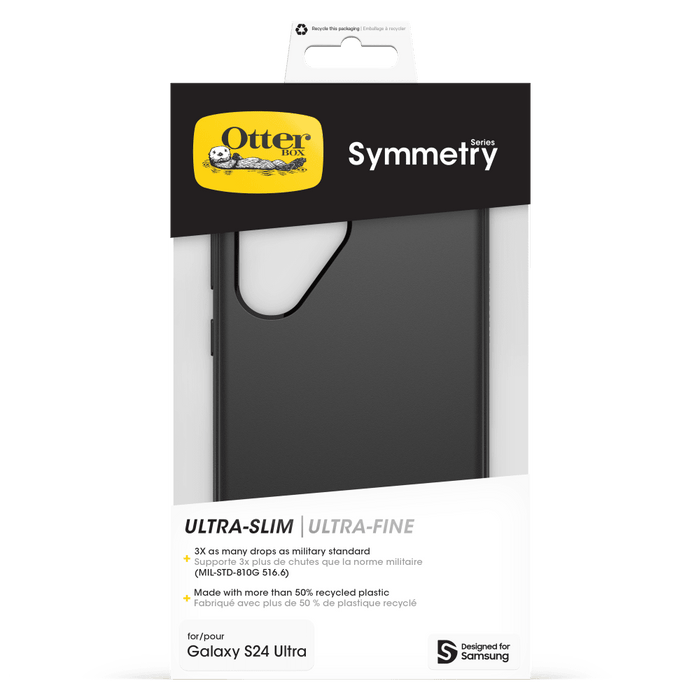 OtterBox Symmetry Case for Samsung Galaxy S24 Ultra Black