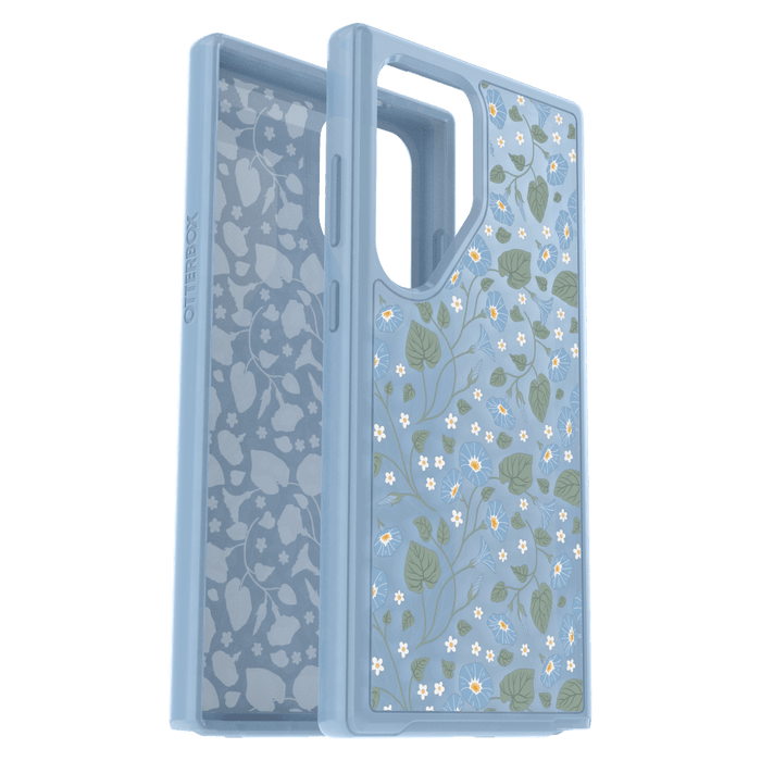 OtterBox Symmetry Clear Case for Samsung Galaxy S24 Ultra  Dawn Floral
