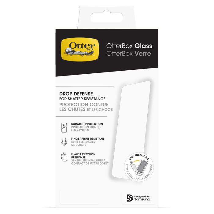 OtterBox Alpha Glass Screen Protector for Samsung Galaxy A15 5G Clear