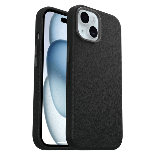 Otterbox Symmetry Cactus Leather Case for Apple iPhone 15 Black