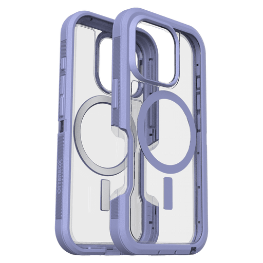 Otterbox Defender Pro XT Clear MagSafe Case for Apple IP16PRO (Reeses) Purple