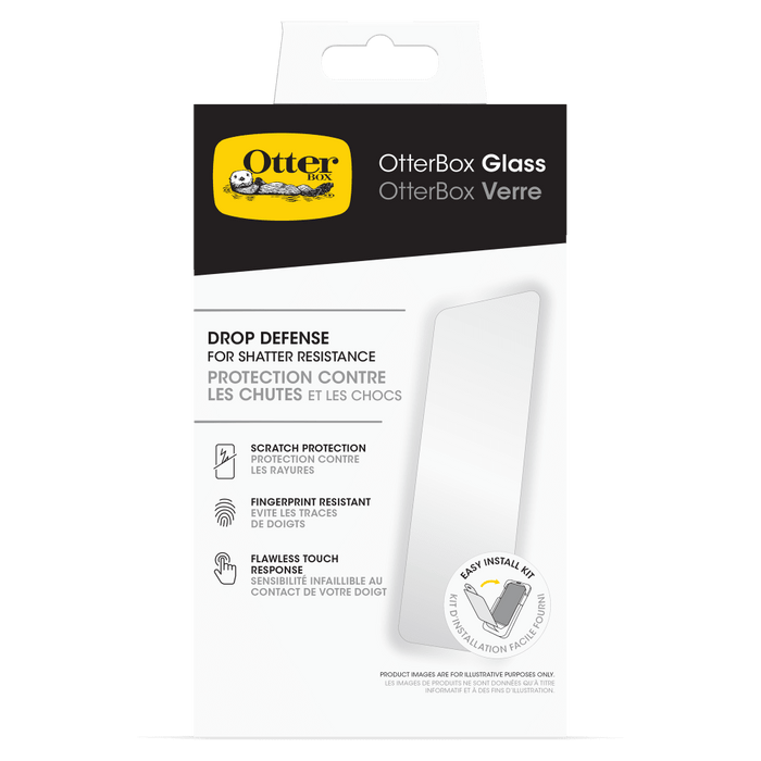 Otterbox Glass Screen Protector for Apple IP16PLUS (Almond Joy) Clear