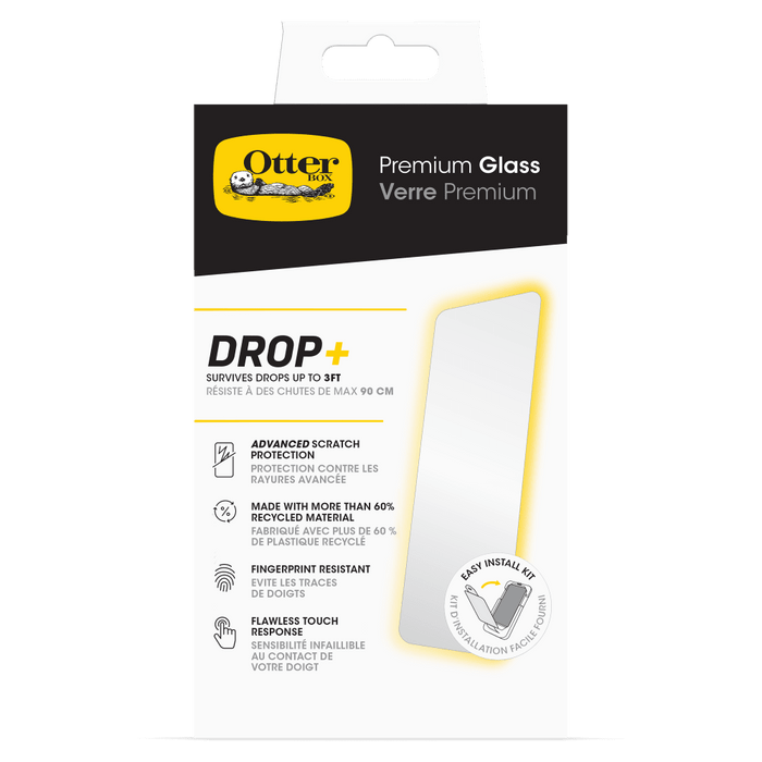 Otterbox Premium Glass Antimicrobial Screen Protector for Apple IP16PROMAX (Twizzlers) Clear