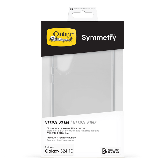 OtterBox Symmetry Clear Case for Samsung Galaxy S24 FE