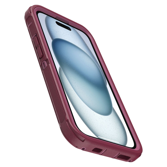 OtterBox Defender Pro Case for Apple iPhone 15 / iPhone 14 / iPhone 13 / iPhone 16e Pink
