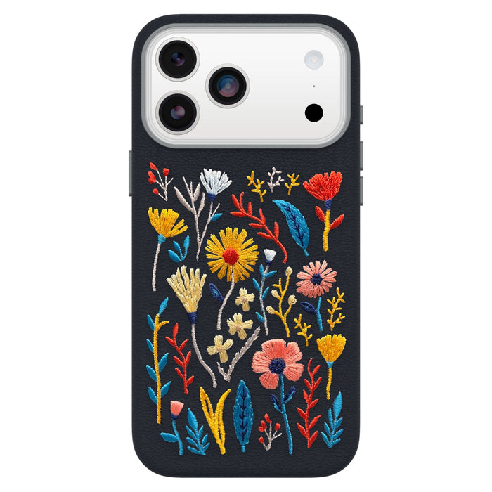 OtterBox Symmetry Cactus Leather Embroidery MagSafe Case for Apple iPhone 17 Pro Max