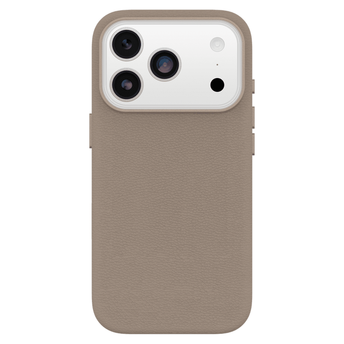 OtterBox Symmetry Cactus Leather MagSafe Case for Apple iPhone 17 Pro Gray